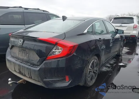 2017 Honda Civic Ex-T из США, поврежденный, VIN 2HGFC1E36HH645593